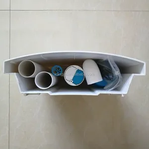 Dual flush toilet cistern   6 liters plastic toilet cistern