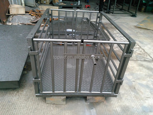 <span class=keywords><strong>500kg</strong></span> पशु गाय भेड़ और घोड़े के लिए वजन मंजिल पैमाने - Product Image 2
