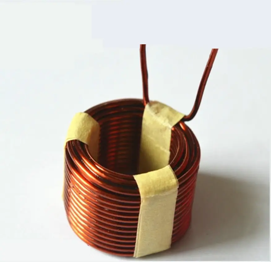 Air Core Inductor Choke Coil for High Frequency ROHS 8mm Tinning for AMFM/TV 0.5-30TS Lead Free Rohs Compliant