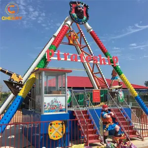 Cheery Công Viên Giải Trí Swing Viking Thuyền Viking Galleon Rides Sợi Thủy Tinh Cướp Biển Tàu Đi Xe Để Bán