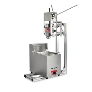 China Groothandel Spanje Mini Churros Making Machine Met Friteuse En Filler/Churro Maker Machine Voor Verkoop