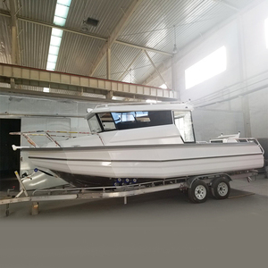 7,5 m de <span class=keywords><strong>la</strong></span> cabaña de pesca de aluminio barco pontón para venta - Product Image 1