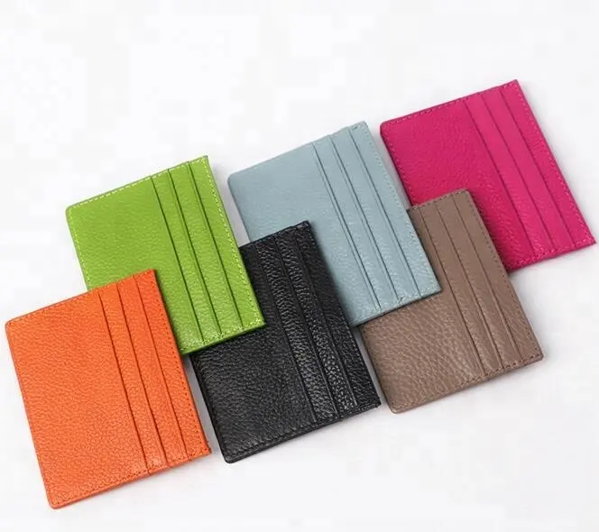 Wholesale leather credit card holder for business card