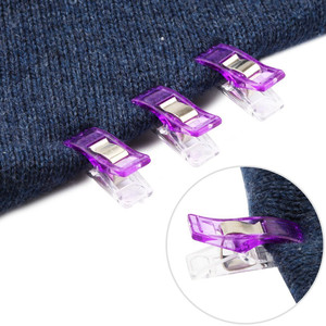 Paquete de 20 Clips de Plástico Coloridos para <span class=keywords><strong>Coser</strong></span>, <span class=keywords><strong>Manualidades</strong></span>, Acolchados, Abrazaderas para Patchwork, Accesorios de Costura, Envío Directo - Product Image 5