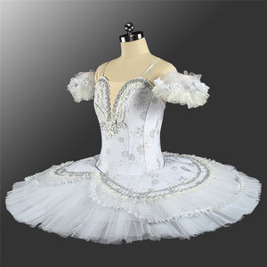 2019 Performance del nuovo anno fatto a mano piccolo MOQ 1 pezzo di cigno bianco Performance di balletto <span class=keywords><strong>tutù</strong></span> per <span class=keywords><strong>le</strong></span> ragazze - Product Image 5