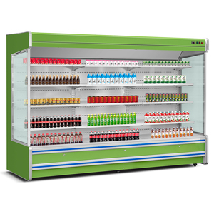 Chine usine meilleur prix lait affichage ouvert de multi-plate-forme de supermarché - Product Image 1