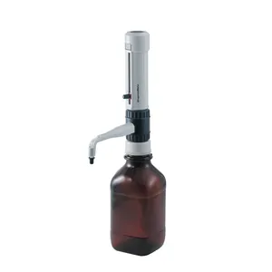 Excellent Bottle-Top laboratory liquid dispenser 0.5ml to 50ml automatic chemical dispenser