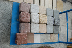 GCCB147 — briques de château en granit naturel, pierres de pavage pour mur et cube, cube, cube, pour chaussée ou allée, meilleure vente chinoise - Product Image 2