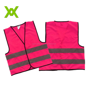 Venta al por mayor Rosa niños <span class=keywords><strong>chaleco</strong></span> reflectante de seguridad - Product Image 1