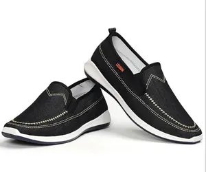 Zapatos informales personalizados para hombre, calzado de lona con suela blanda y resistencia al deslizamiento