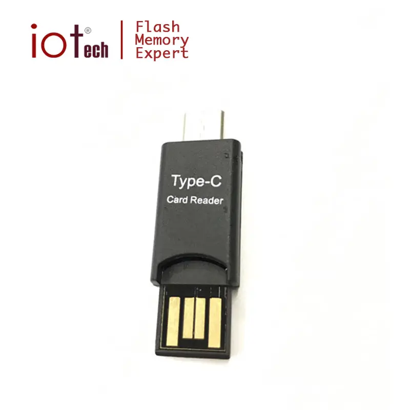 Type-C Card Reader Portable Key Ring USB 2.0 Type C Micro TF SD Memory