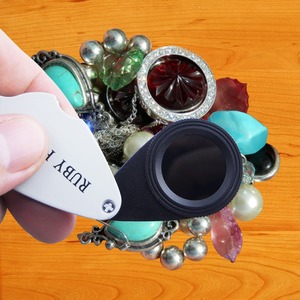 Rubí filtro gema Esmeralda identificación piedra preciosa rojo rosa probador herramienta identificador joyería lupa herramienta - Product Image 3