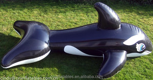 De PVC negro brillante inflable ballena animal <span class=keywords><strong>moel</strong></span> inflable ballena para venta - Product Image 6