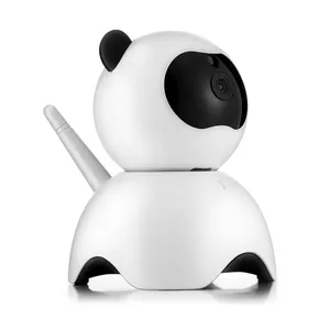 2.4GHz WIFI 1080P HD Intelligent IP Camera Cute Panda型Webcam For Indoor Home Security Night Vision Baby Monitor