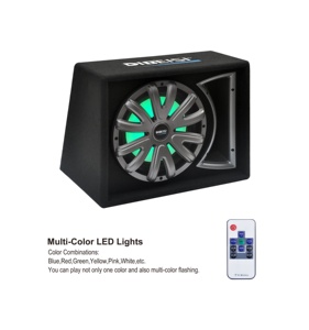 DIBEISI Subwoofer personnalisé de 600 <span class=keywords><strong>watts</strong></span>, 12 pouces, avec caisson et amplificateur, caisson de basses actif de 8 pouces pour <span class=keywords><strong>voiture</strong></span> - Product Image 3