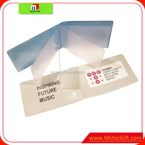 Customized Folding Pvc Vinyl Soft Plastic <strong>Card</strong> <strong>Holder</strong> <strong>Wallet</strong>,flexible <strong>Card</strong> Booklet - Product Image 2