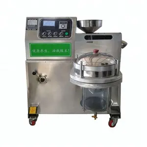 Máquina de prensado de aceite de tornillo de acero inoxidable monofásico 6yl-30 220v