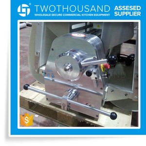 TT-D18A 430X1700MM konveyör bant CE masa üstü pasta yufka açma makinesi - Product Image 6