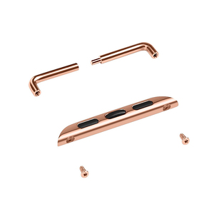 Correa de Acero Inoxidable 316L para Reloj Inteligente, Conector para <span class=keywords><strong>Apple</strong></span> <span class=keywords><strong>Watch</strong></span> Series 4/5/6/SE/SE 2 40mm 44mm, <span class=keywords><strong>Precio</strong></span> Directo de Fábrica - Product Image 2