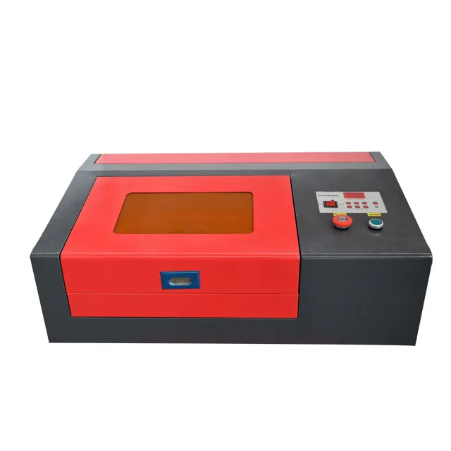 Macchina per taglio laser di vendita calda 50w K40 incisore laser 300x200mm per molti materiali legno/vetro/MDF/timbro