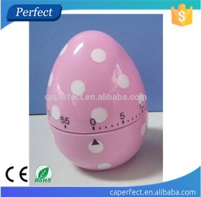China Supplier Egg Shape Mechanical Kitchen Cooking Countdown Timer