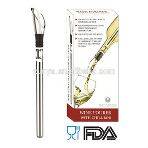 amazon hot vendez refroidisseur à <span class=keywords><strong>vin</strong></span> en acier inoxydable rod stick refroidisseur <span class=keywords><strong>de</strong></span> <span class=keywords><strong>vin</strong></span> verseur bouteille - Product Image 1