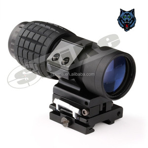 Spike Optics 3x mirino con lente d'ingrandimento con Flip To Side per Red Dot Sight