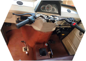 Venta al por Mayor de Triciclo de Carga Pesada de 3 Ruedas con Motor de Gasolina de 250cc para Uso Agrícola y Doméstico, Semicerrado - Product Image 3