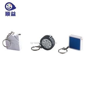 Thợ may retractable đáng yêu vòng tùy chỉnh hình dạng may đo có thể thu vào nhân trắc tape measure - Product Image 3