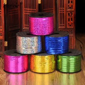 100 Metri/<span class=keywords><strong>250</strong></span> Metri Laser Lucido Nastri Palloncino per Le Parti, Fiorista, Artigianato e Da Regalo BA008 - Product Image 4