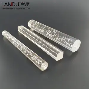 LANDU Ép Đùn Tùy Chỉnh ACRYLIC ROD ACRYLIC Cực Thanh ACRYLIC