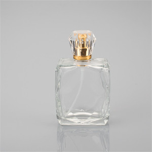 Estilo francés de cristal claro de aceite de botella de vidrio de 100 ml de las mujeres de la botella de Perfume - Product Image 3