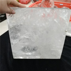 Naturale della roccia <span class=keywords><strong>di</strong></span> quarzo trasparente <span class=keywords><strong>di</strong></span> <span class=keywords><strong>cristallo</strong></span> fette <span class=keywords><strong>di</strong></span> lastre <span class=keywords><strong>di</strong></span> <span class=keywords><strong>cristallo</strong></span> per la vendita - Product Image 5