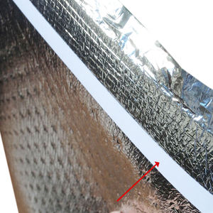 Mousse de feuille d'isolation de papier d'aluminium d'argent de plancher d'IXPE pour l'installation à la maison - Product Image 5