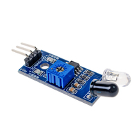 Module de capteur d'obstacles infrarouge IR à 3 broches réfléchissant photoélectrique pour robot de voiture intelligent DIY