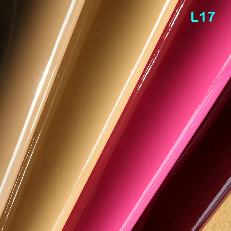 L17 Patent Pu Synthetic leather or mirror-surface leather for shoe making