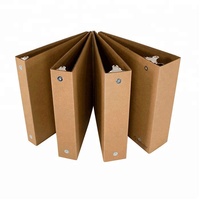 Classeurs à anneaux en papier recyclé A5/A4 personnalisés avec impression couleur intégrale