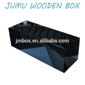 Boîte à champagne <span class=keywords><strong>Nabuchodonosor</strong></span> en bois de luxe avec finition laquée noire piano - Product Image 4