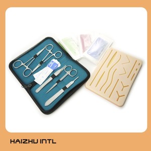 Kit de sutura de entrenamiento quirúrgico con estuche de cuero grande, juego de kit de práctica de sutura - Product Image 4