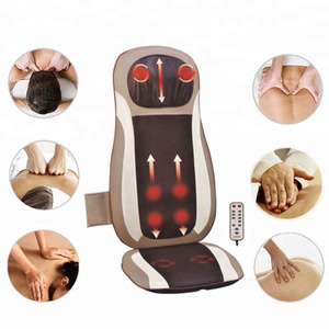 LUYAO Elektrisch beheizter Shiatsu-<span class=keywords><strong>Massage</strong></span> stuhl mit niedrigem Rücken und vibrierendem Hintern, der das ganze Ganzkörper-Autositz-<span class=keywords><strong>Massage</strong></span> kissen knetet