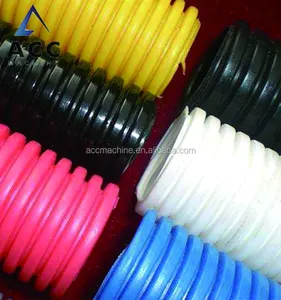 Máquina de fabricación de tubos corrugados flexibles de plástico/máquina de fabricación de manguera corrugada PE PP PA