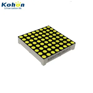 1.5 inch 8x8 array white common anode led dot matrix display for elevator