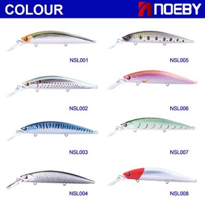 <span class=keywords><strong>Noeby</strong></span> NBL 9448 110 milímetros 36g Saltwater Afundando <span class=keywords><strong>Minnow</strong></span> Isca De Pesca de Plástico