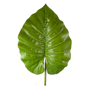 Vivid personalizzato falso pianta per le piante artificiali Orecchio di Elefante albero faux taro verde - Product Image 3