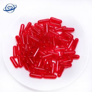 Viên Nang Chay Màu Đỏ Trong Suốt Bán Sỉ - Product Image 2