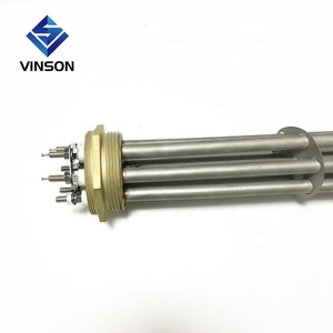3KW/4。5KW/6KW/9KW/12KW 1.5 Inch Brass Thread Heating TubeためEngineer Water Tank/Solar Energy、Immersion Water Heating Element - Product Image 2