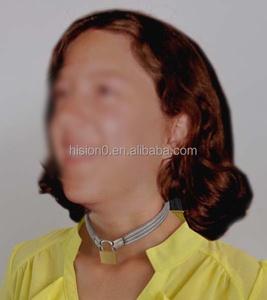 Per gli adulti Slave Gioco Giocattolo In Acciaio Inox 3-Wire di Ritenuta <span class=keywords><strong>Collo</strong></span> Polsino Bondage Collana <span class=keywords><strong>Del</strong></span> Collare <span class=keywords><strong>Del</strong></span> Choker Con Serratura a Chiave - Product Image 2