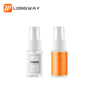 10 ml portátil hombro plano plástico pet mist spray botella con tapa perfume - Product Image 4