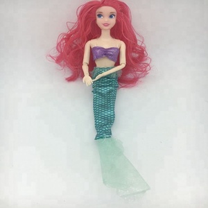 Hot Fashion Popular 30CM Princess ariel Dolls with Joint Moving Body Beautiful Gift Box Doll Vinyl Girl Gift Doll Toys Wholesale