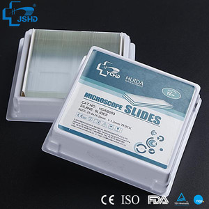 Venta caliente de vidrio estándar HDA hospital preparado Portaobjetos de vidrio de <span class=keywords><strong>Silano</strong></span> - Product Image 6